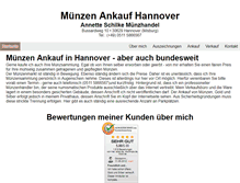 Tablet Screenshot of gold-ankauf.muenzen.org